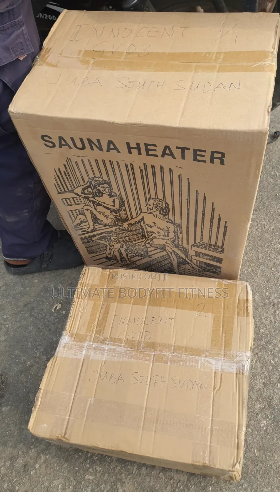 Brand New Sauna Stove With Heat Stones