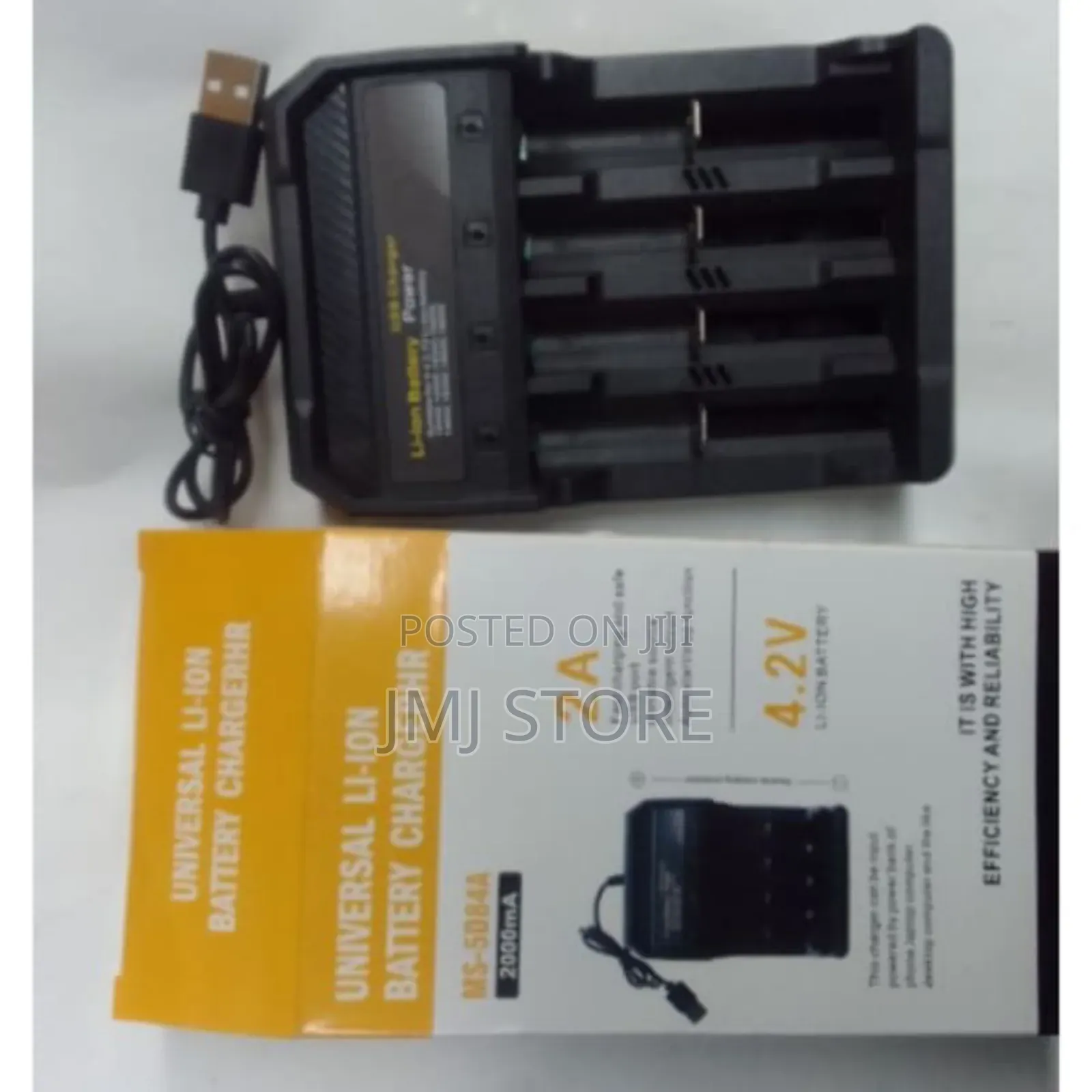 Universal Li-Ion Battery Charger Ms-5084a