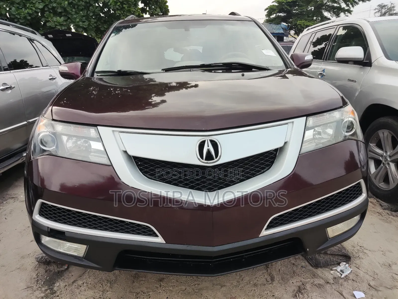 Acura MDX 2012 Red