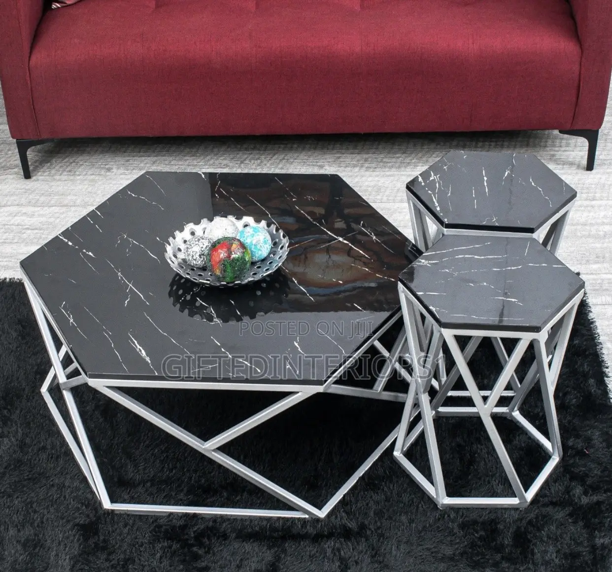 Center Table + Side Stools