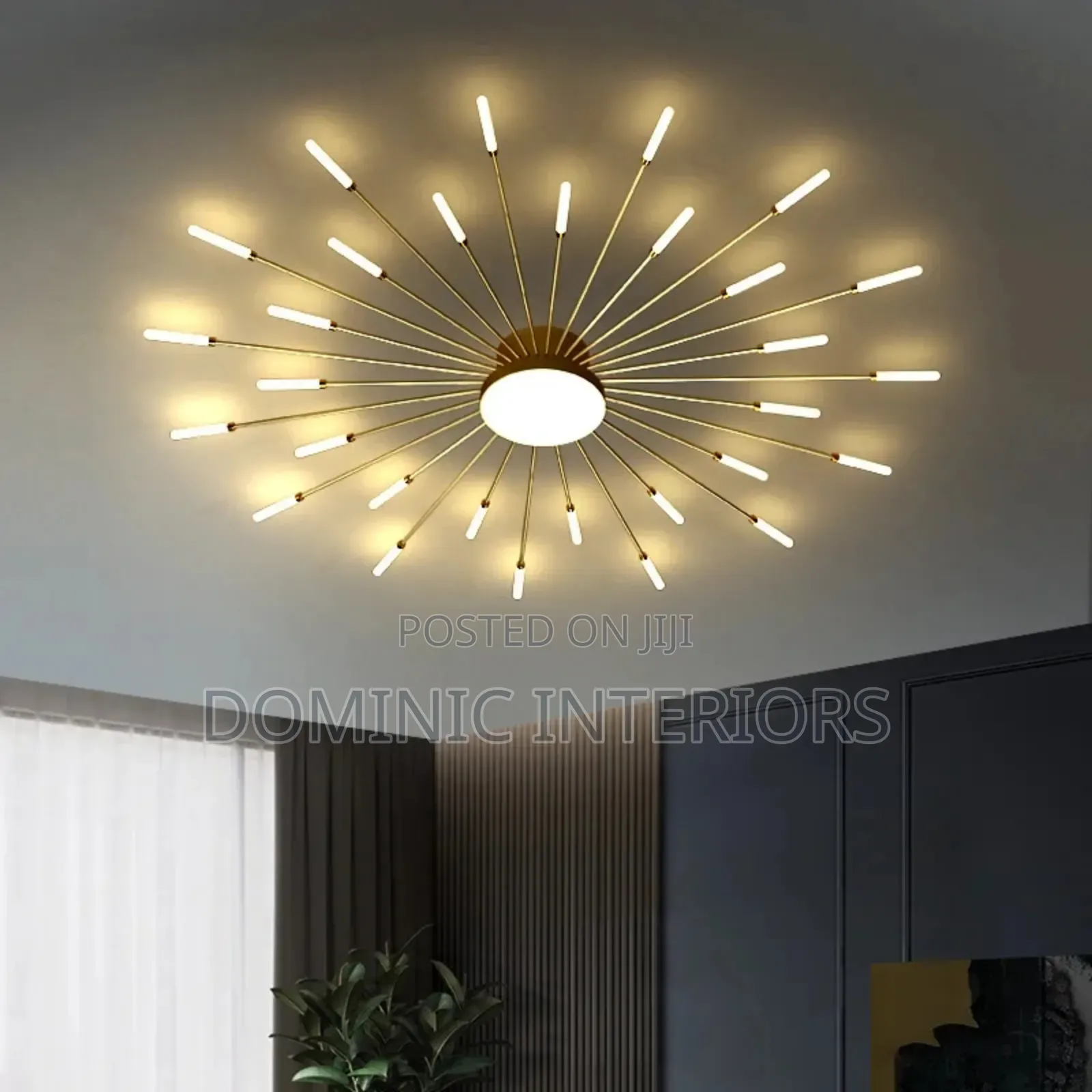 Led Nordic Bedroom/Living Room Fireworks Lights