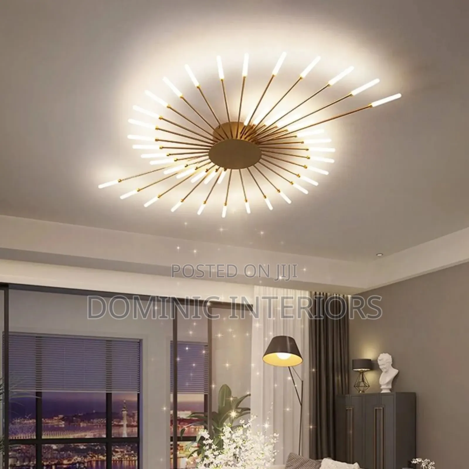 Led Nordic Bedroom/Living Room Fireworks Lights