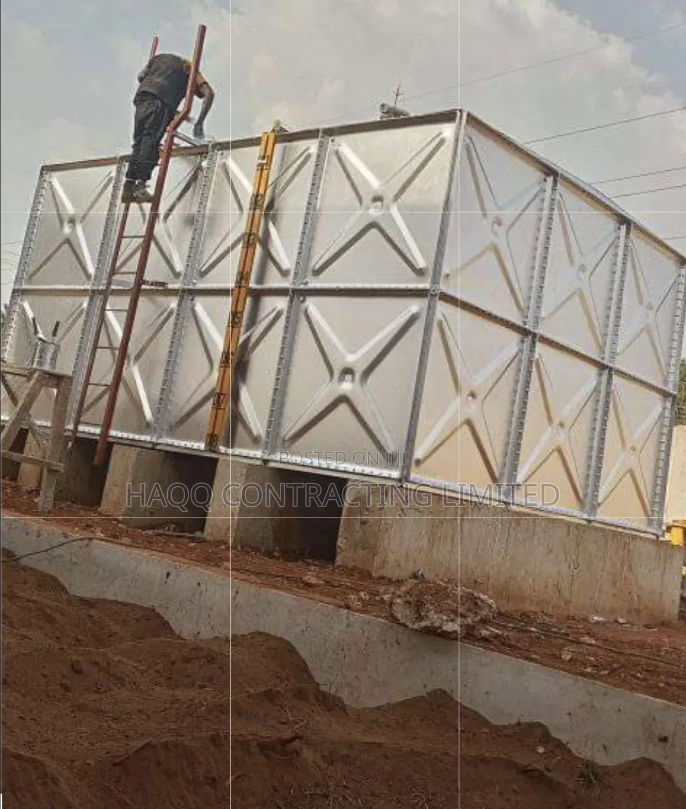 Water Tank,Pressed Steel Braithwaite Water Tank Construction