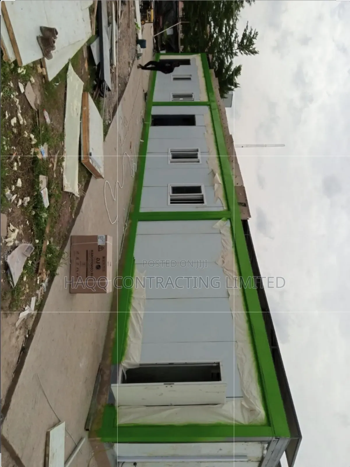 I Slated Panel Portacabin/ Portacabin Construction
