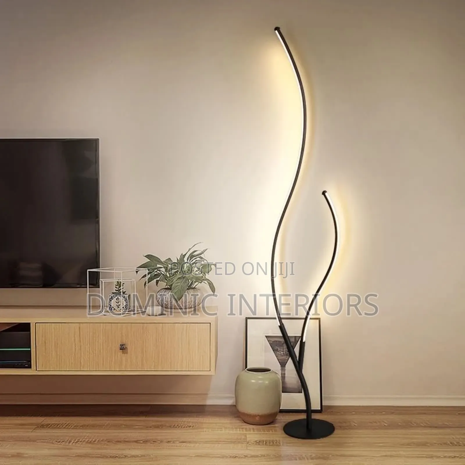 Creative Simple Branch Shape Floor Lamp