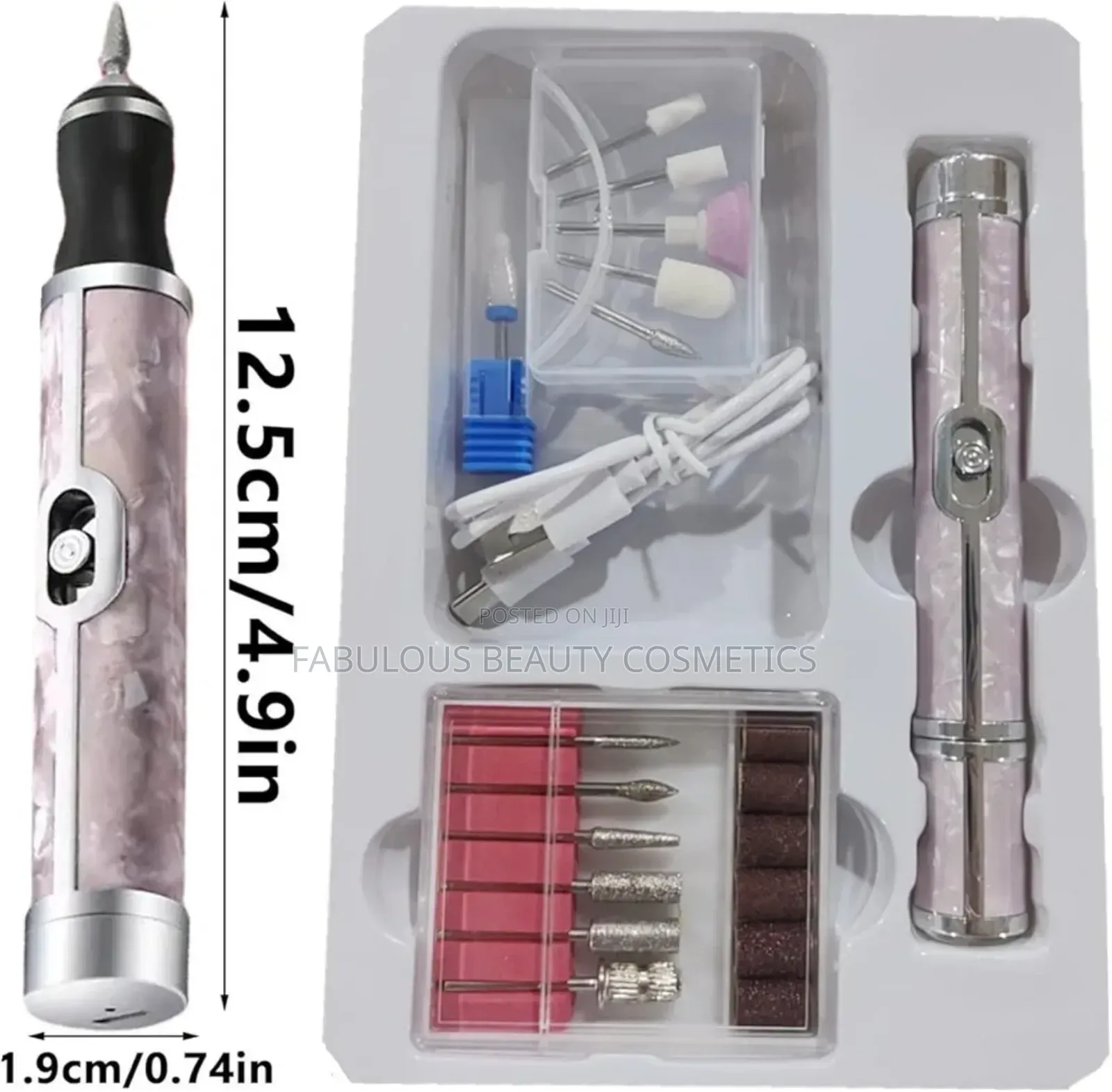 Rechargeable Nail,Toe Nail Grinder Kit for Thick Drill