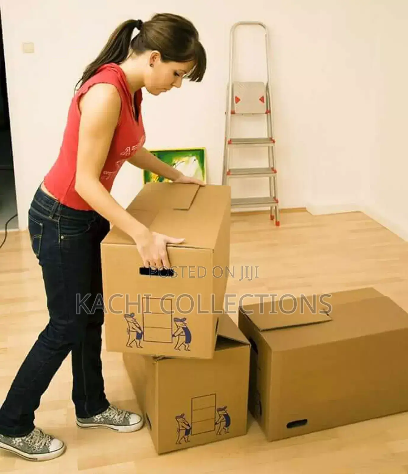 Heavy Equipment Packing Cartons.