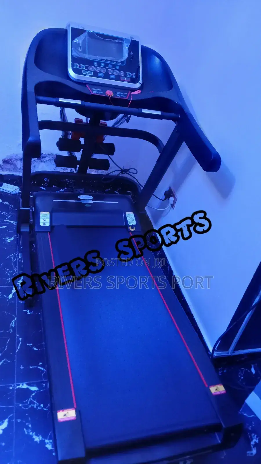 4HP Treadmill With Massage, Twister, Dumbbell, Mp3 Speaker