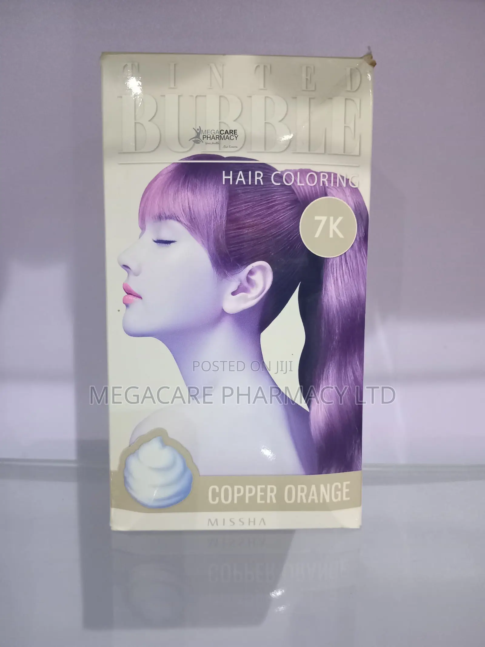 Tinted Bubble Hair Coloring