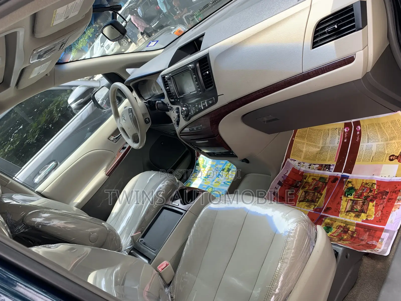 Toyota Sienna XLE AWD 7-Passenger 2013 Blue