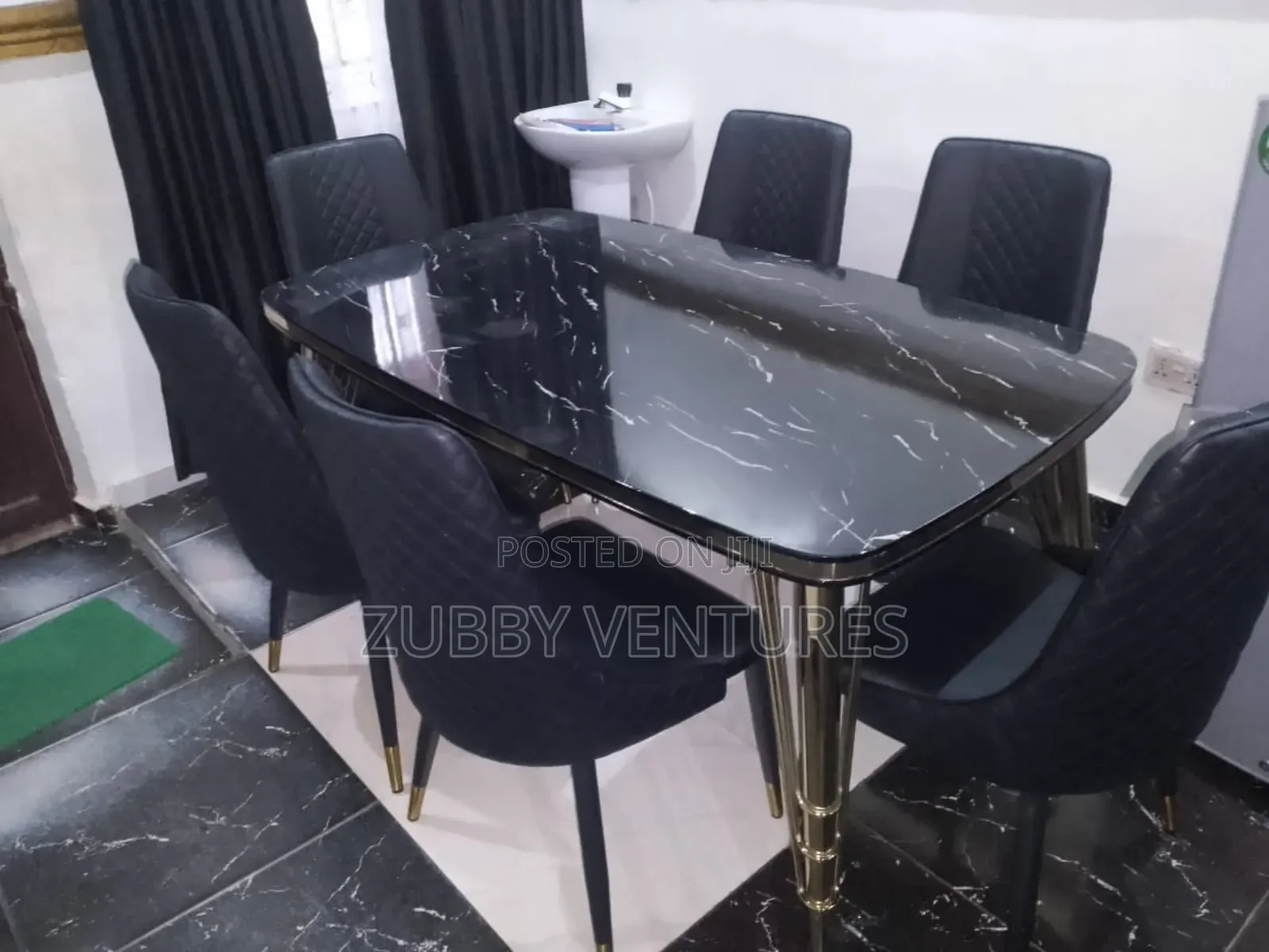 Brand New Quality and Imported Marble Set Dining Table