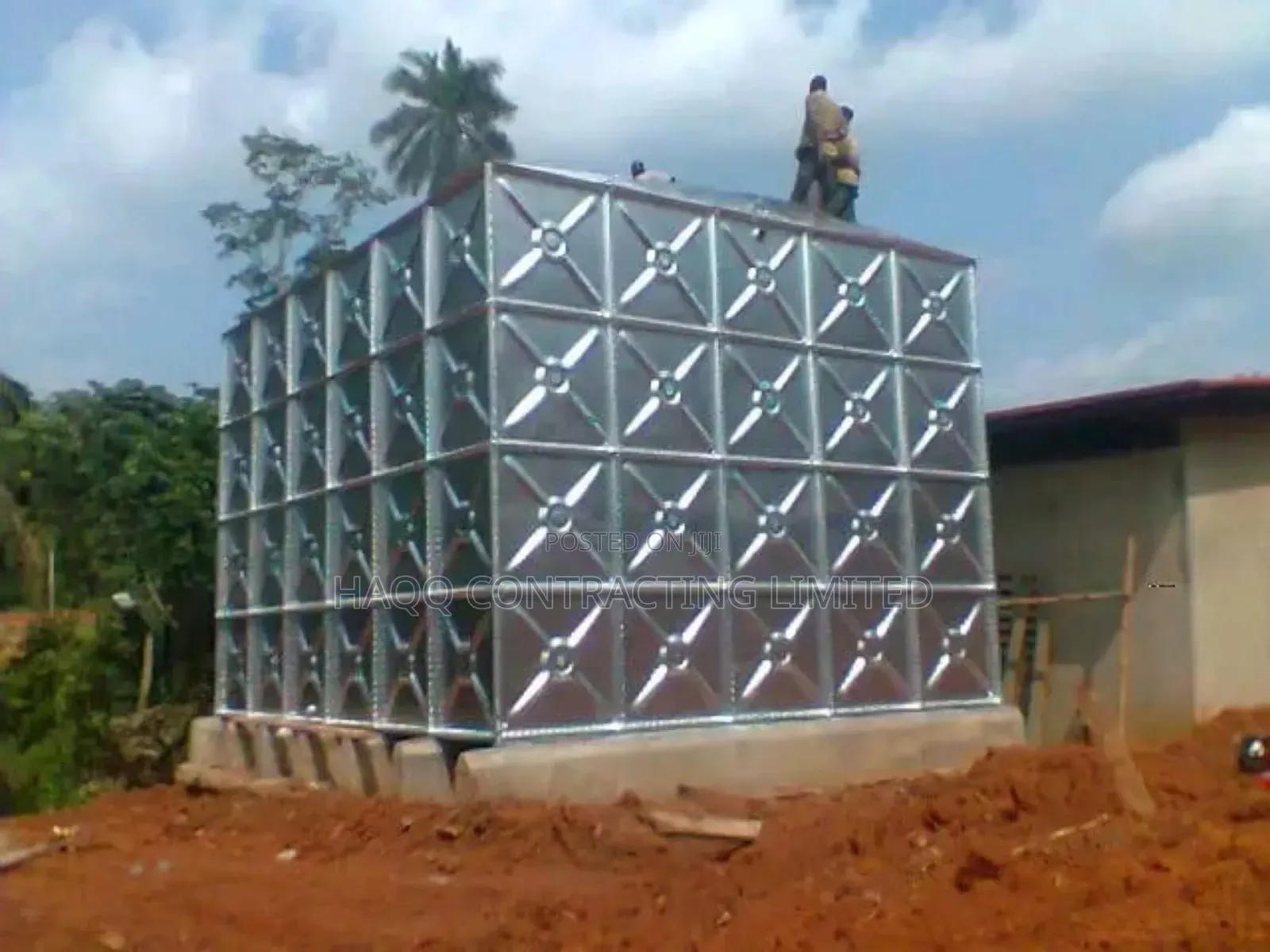 Pressed Steel Braithwaite Water Tank Construction