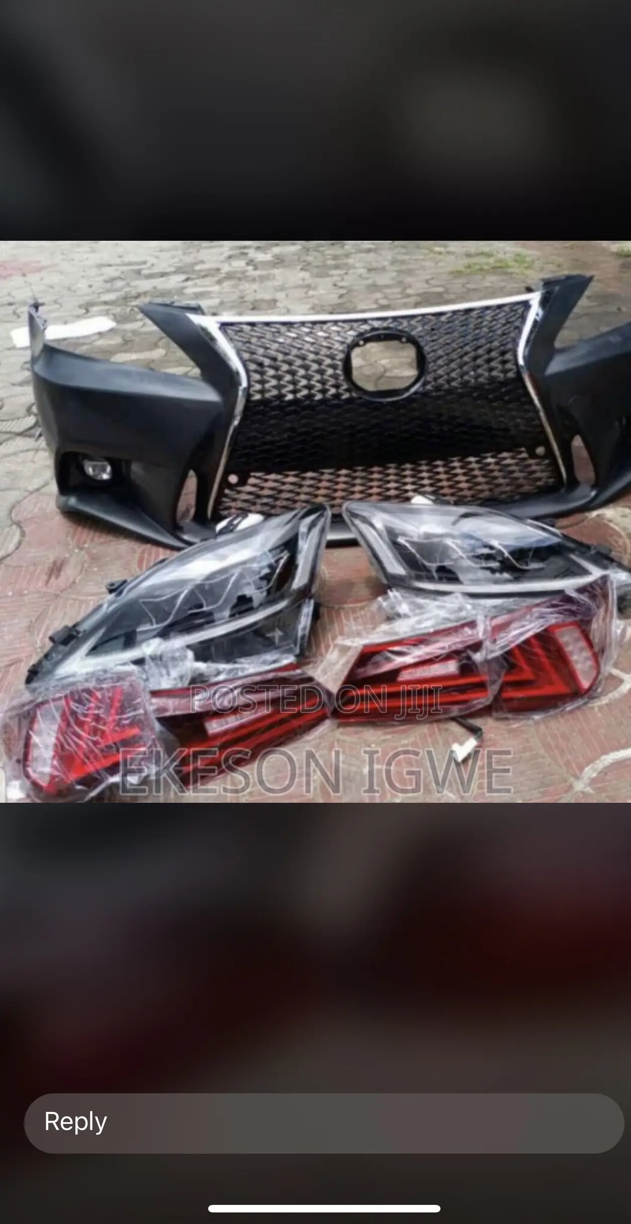 Front Upgrade Kit With Rear Light for IS250
