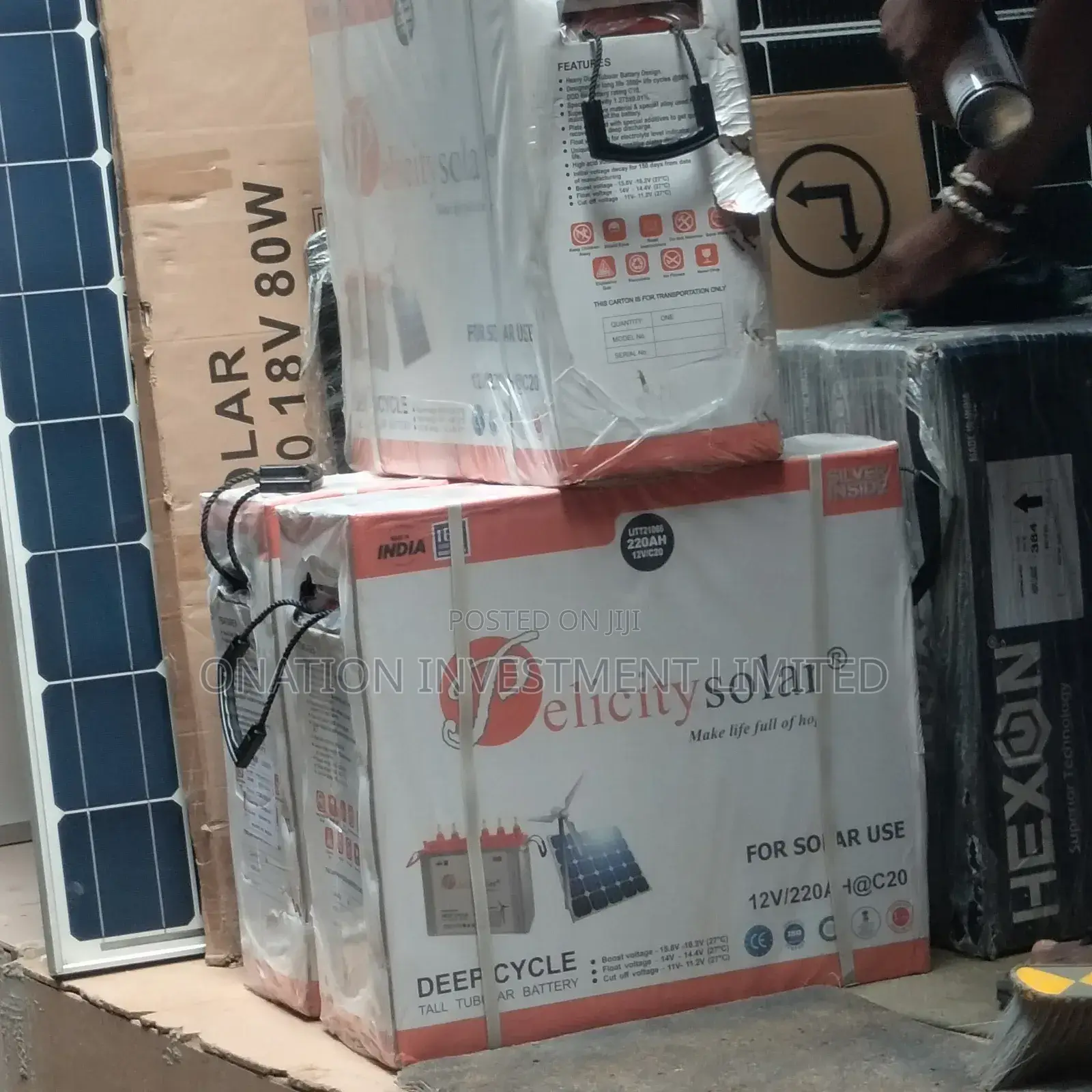 Pelicity 220ah 12v Tubular Batteries