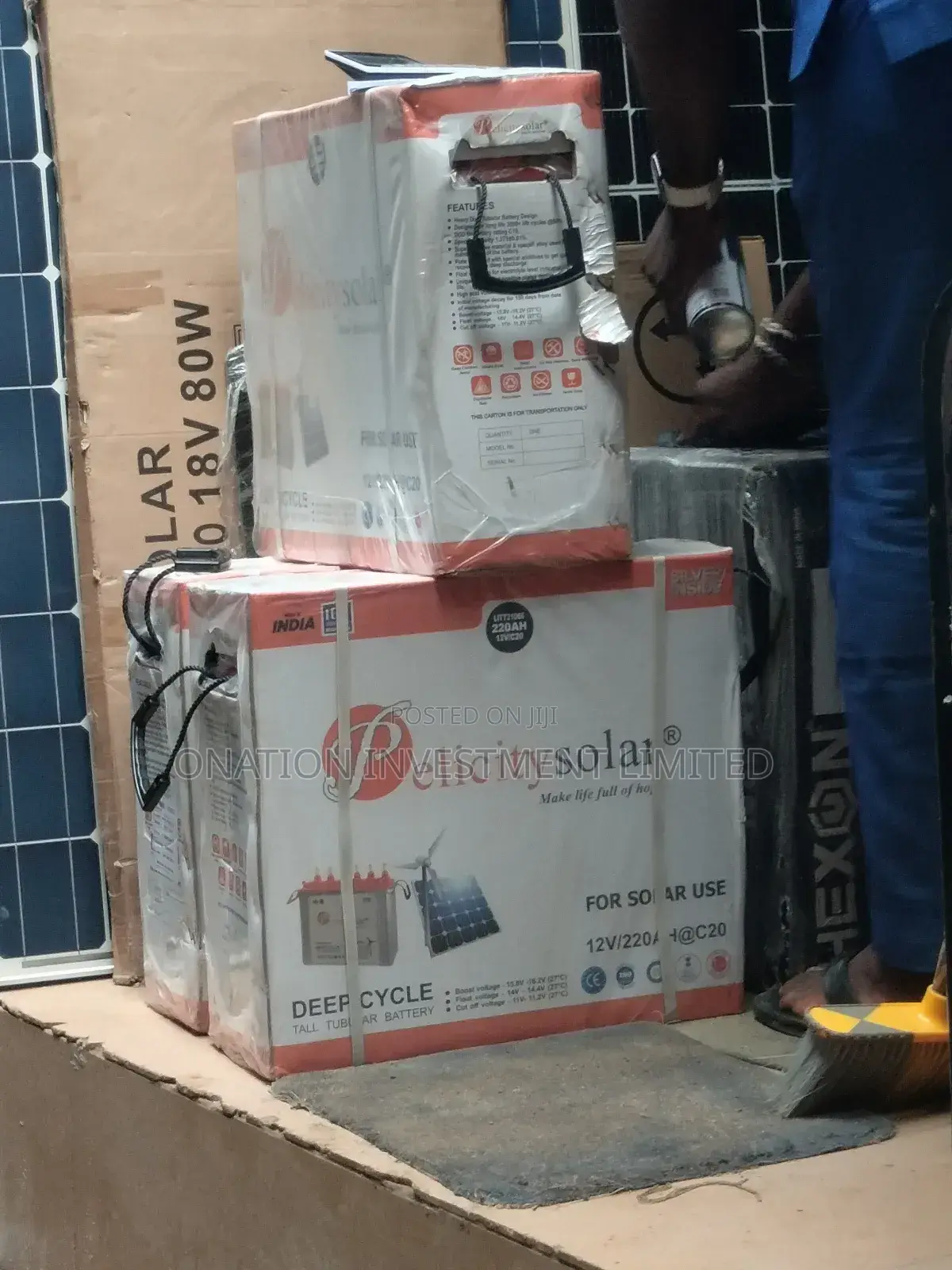 Pelicity 220ah 12v Tubular Batteries