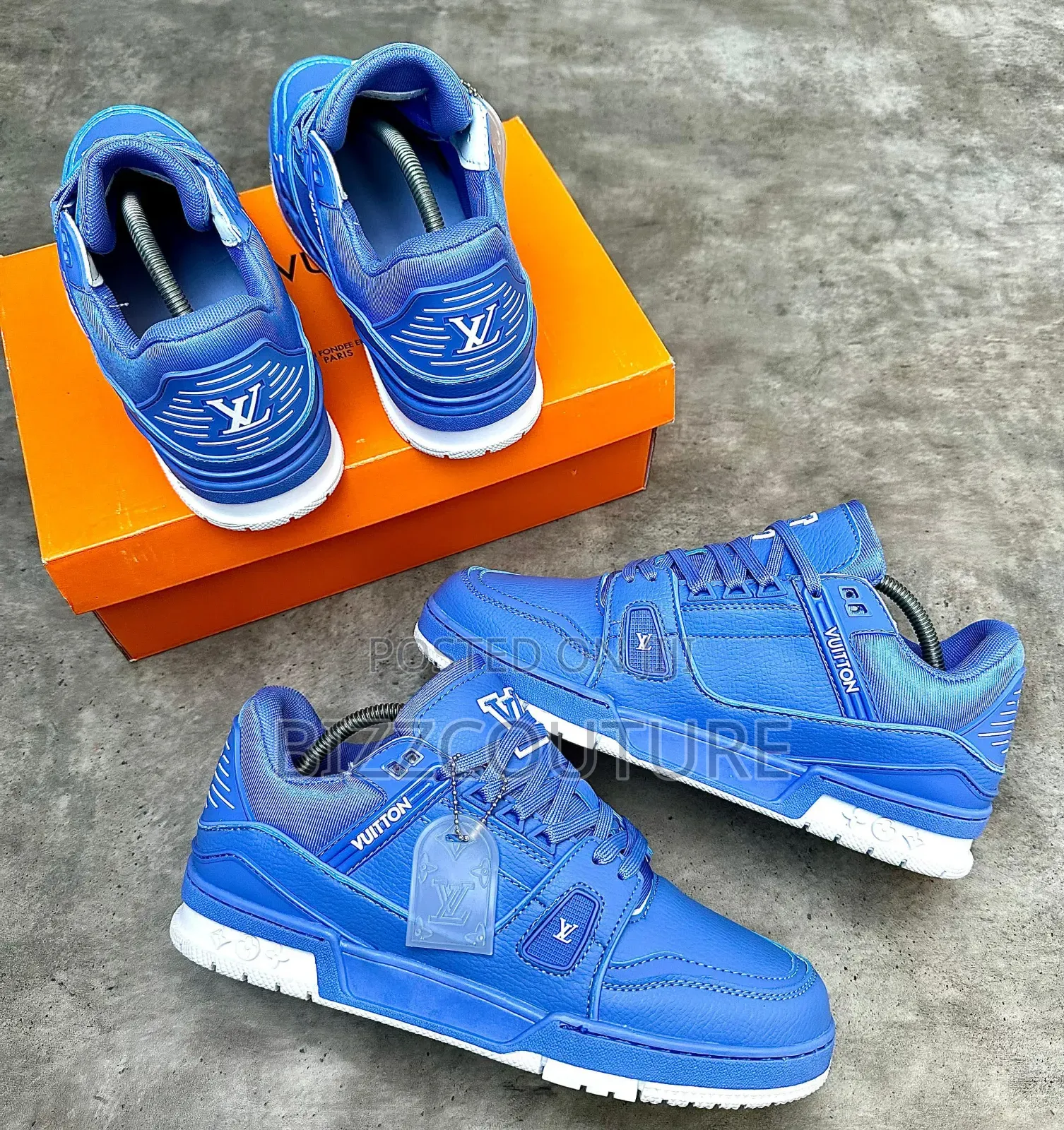Original Louis Vuitton New Men's Trainer Available in Store