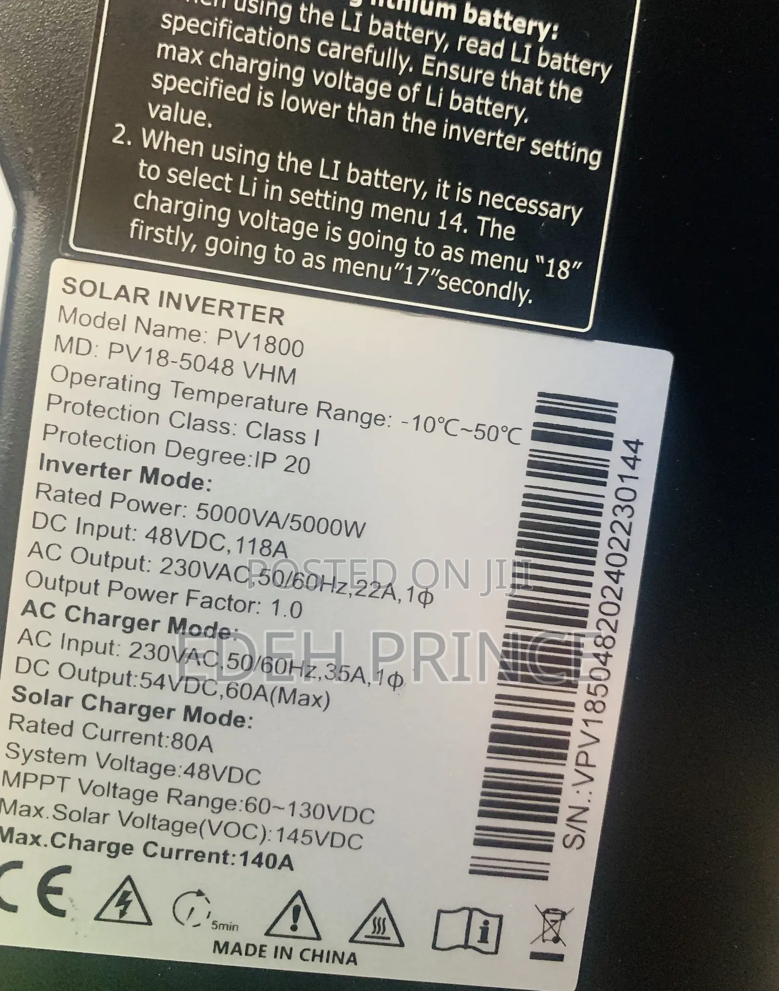 5kva Must Inverter