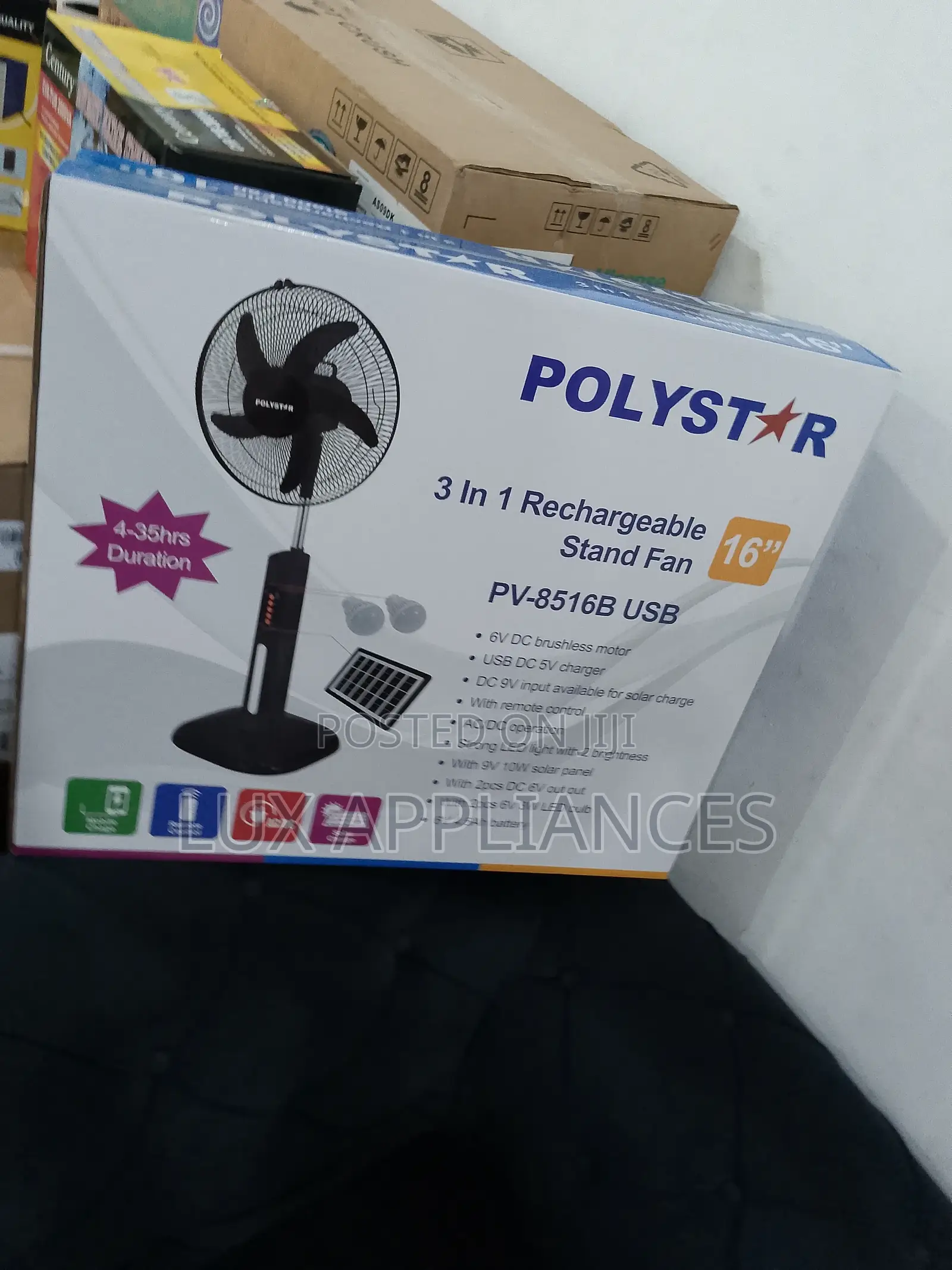 Best Quality 3in1 Rechargeable Fan
