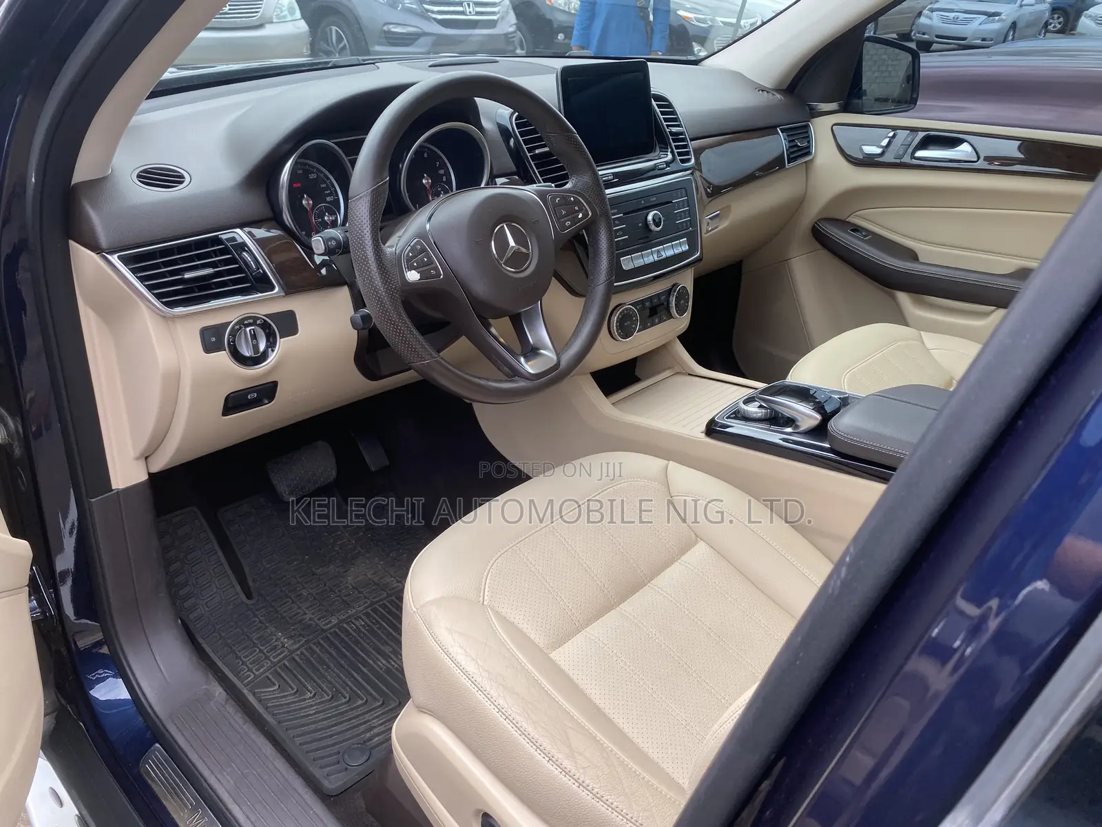 Mercedes-Benz GLE-Class GLE 350d 4MATIC 2016 Blue
