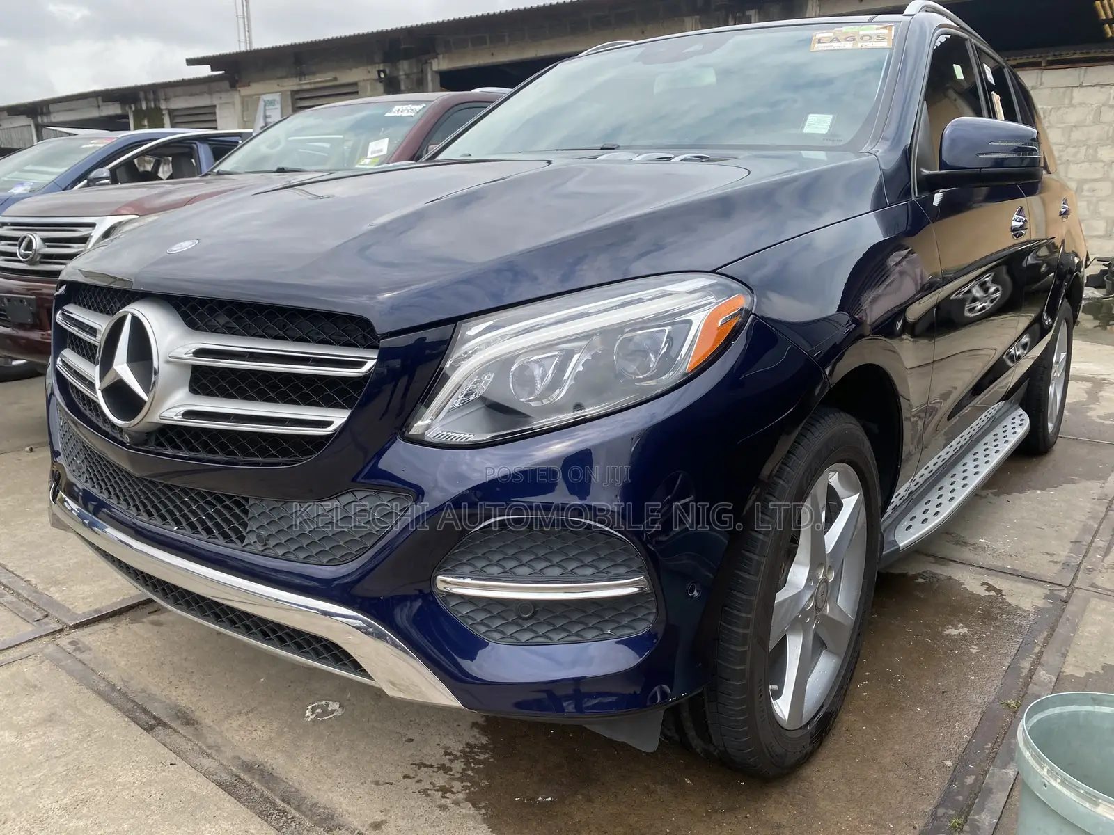 Mercedes-Benz GLE-Class GLE 350d 4MATIC 2016 Blue