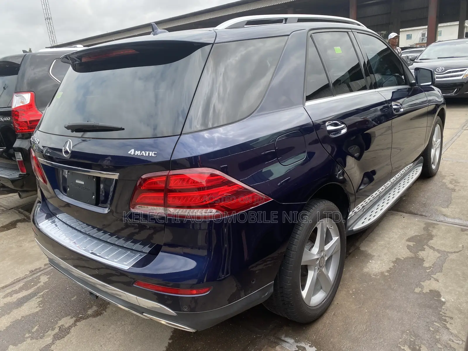 Mercedes-Benz GLE-Class GLE 350d 4MATIC 2016 Blue