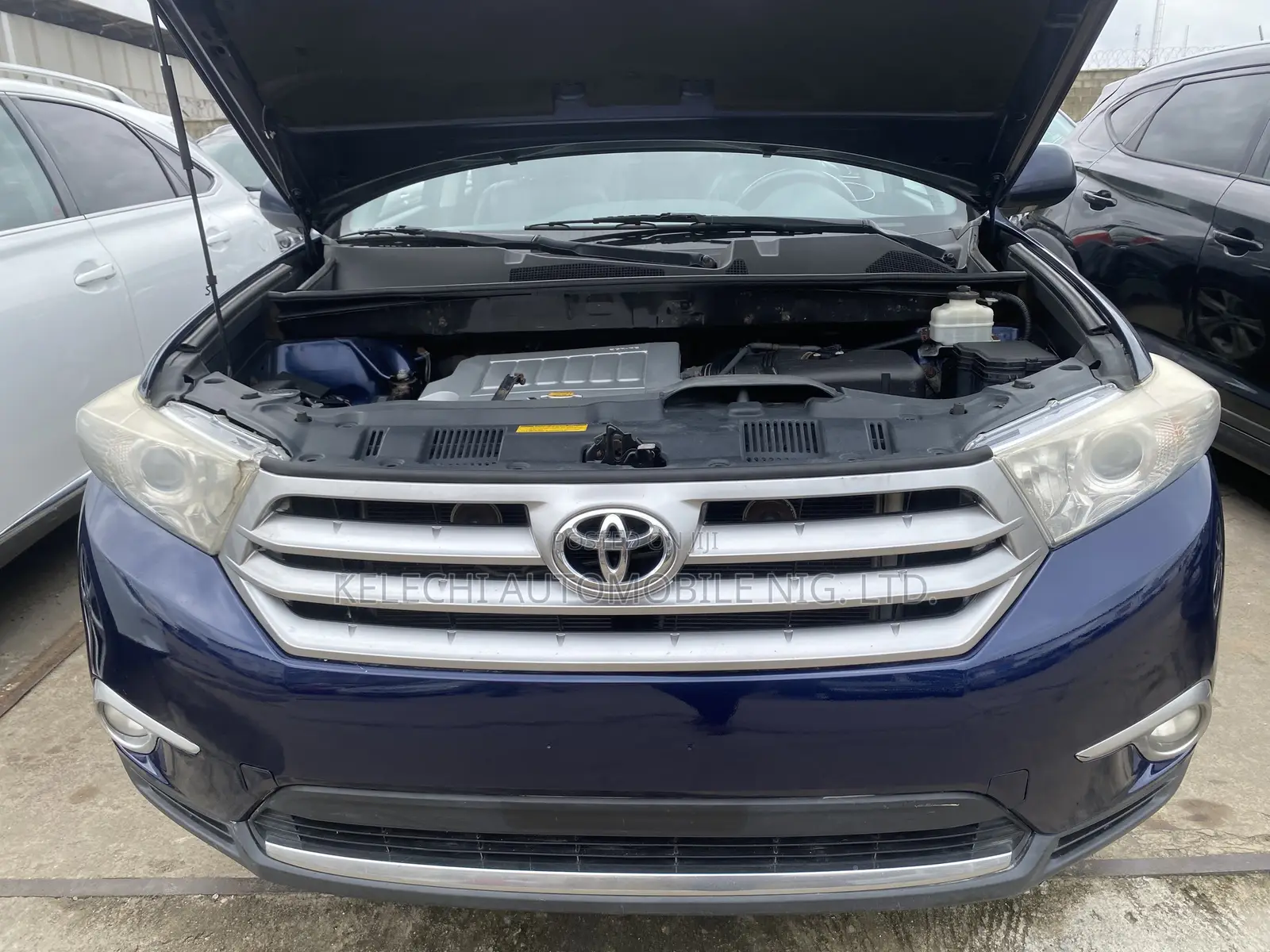 Toyota Highlander Limited 2012 Blue