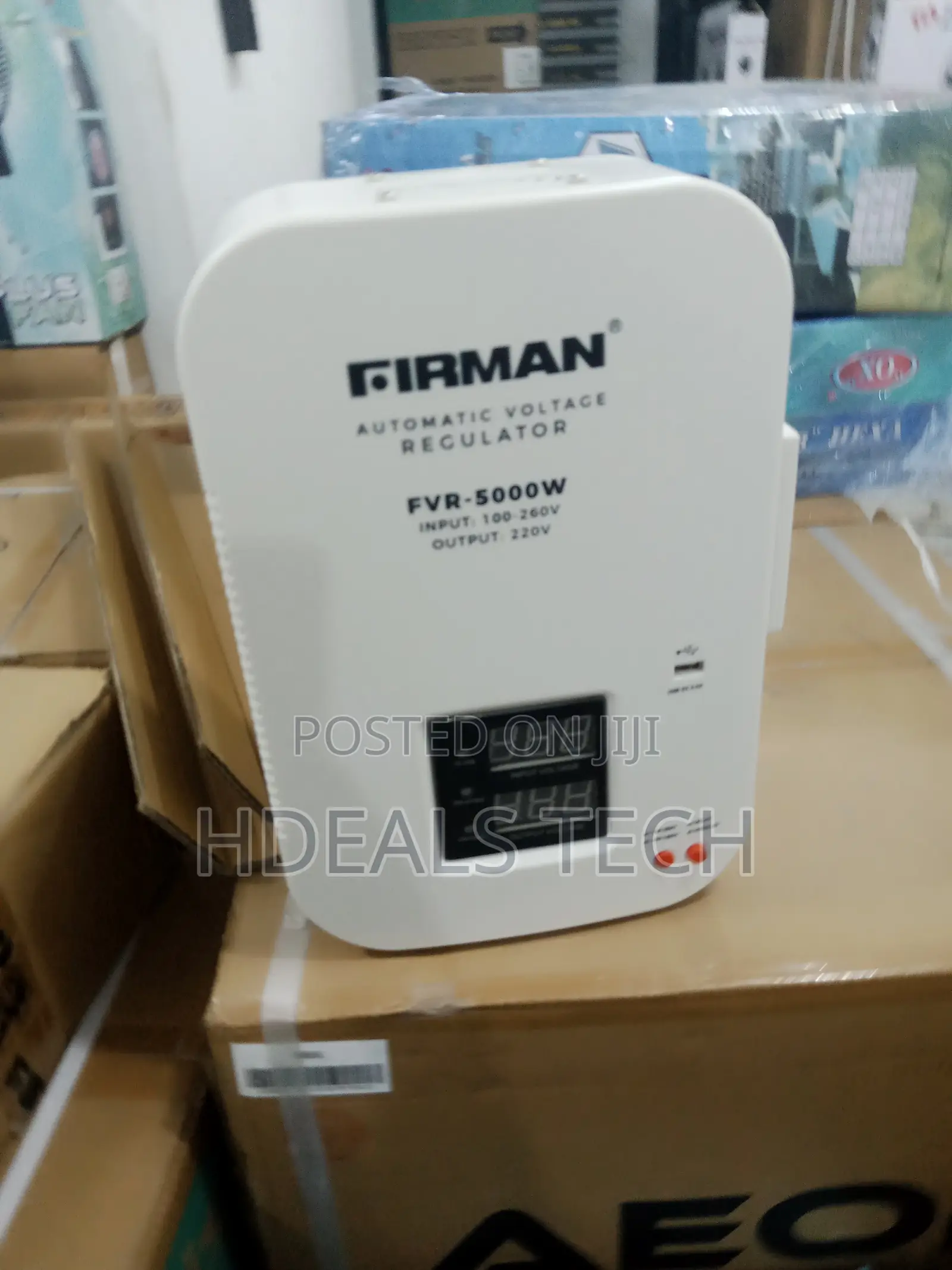 Powerful Stabilizer Voltage Regulator > 5000W > Fireman