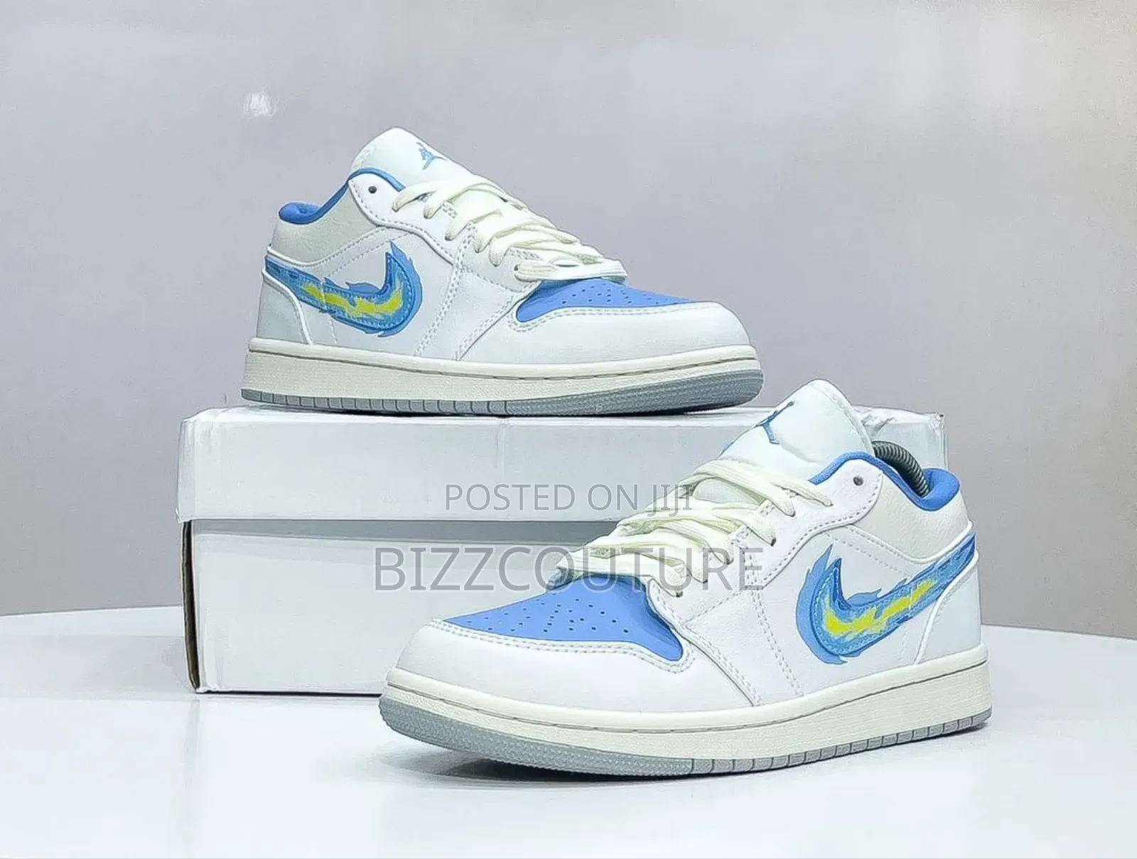 Original AIR JORDAN 1 Low Flaming Swoosh Available Instore