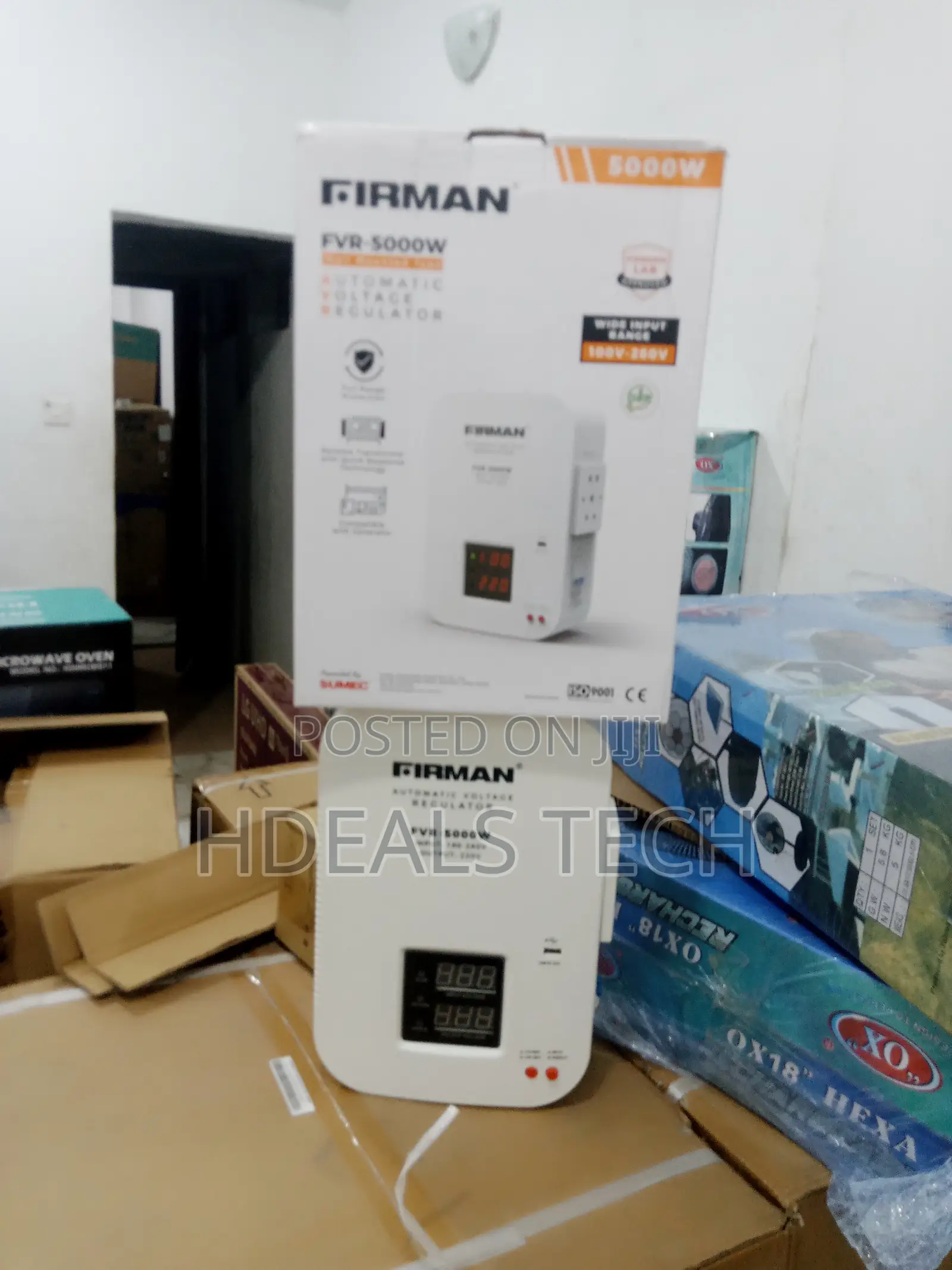 Brand New Fireman Sumec Regulator 5000 Watts