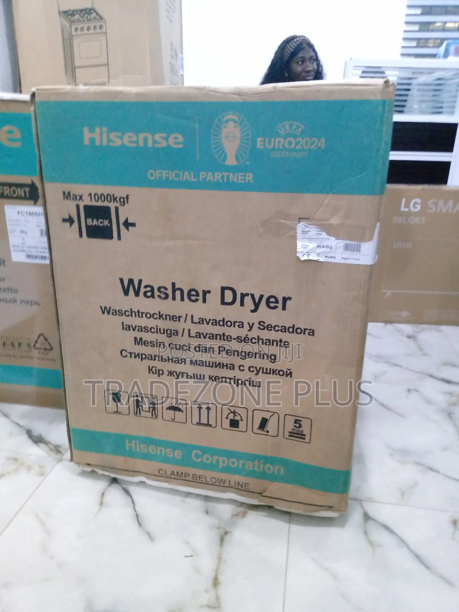 New in 8kgwasher 5kgdryer Inverter Washing Machine [Hisense]