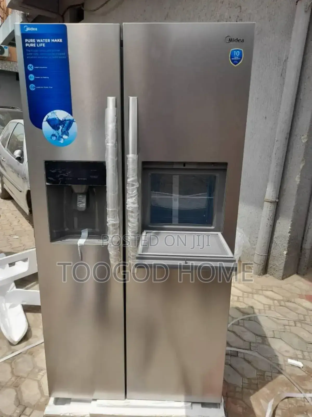 Media Dispenser Side by Side Refrigerator