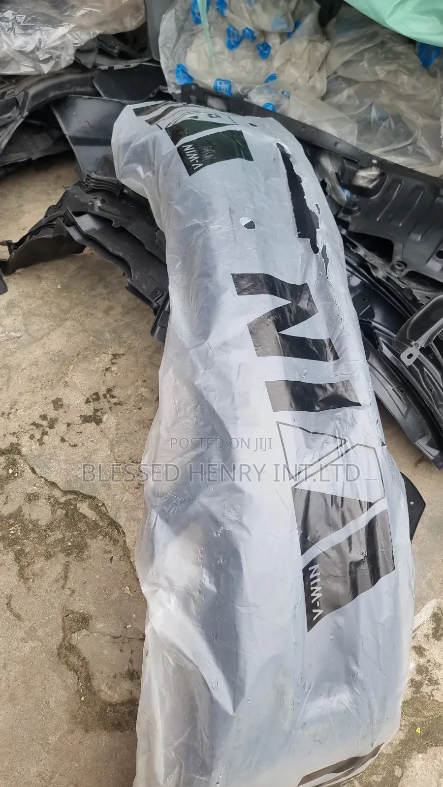 Bumper, Front Grill And Side Mirror