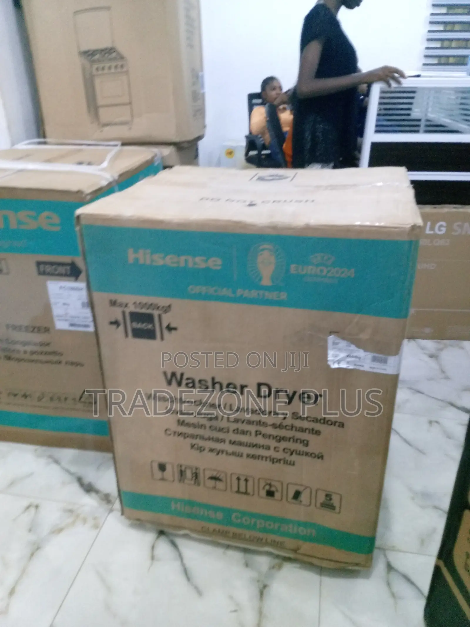 New in Front Load Inverter Hisense Washer