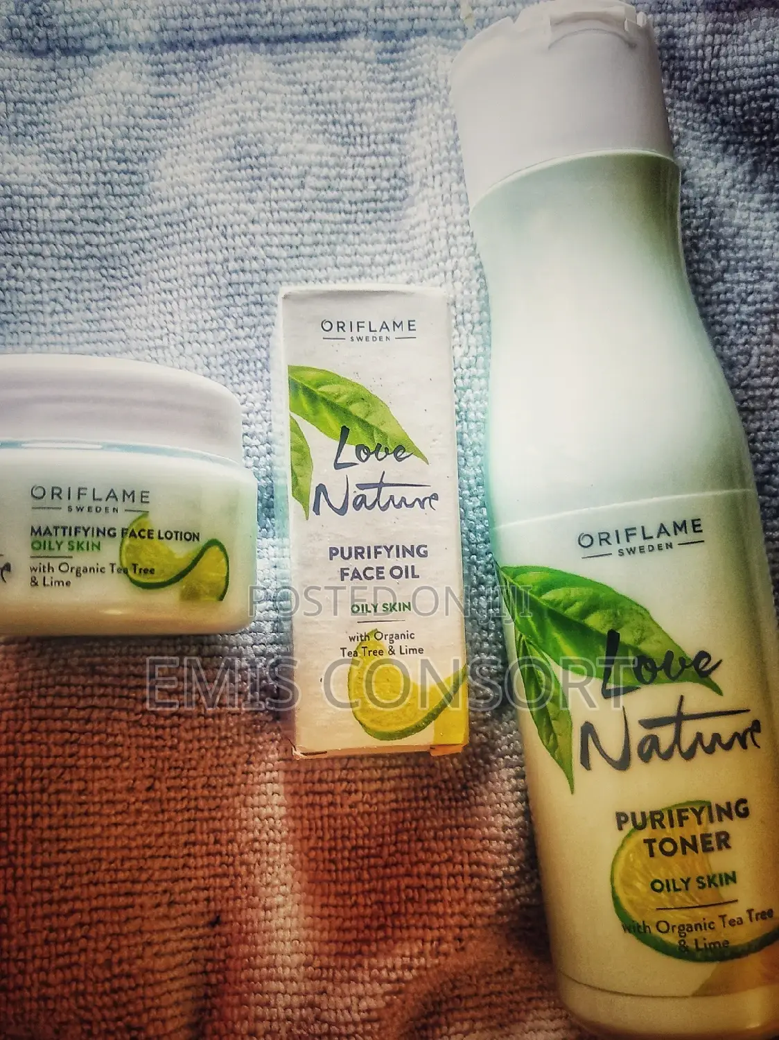 Love Nature Organic Tea Tree Lime Set