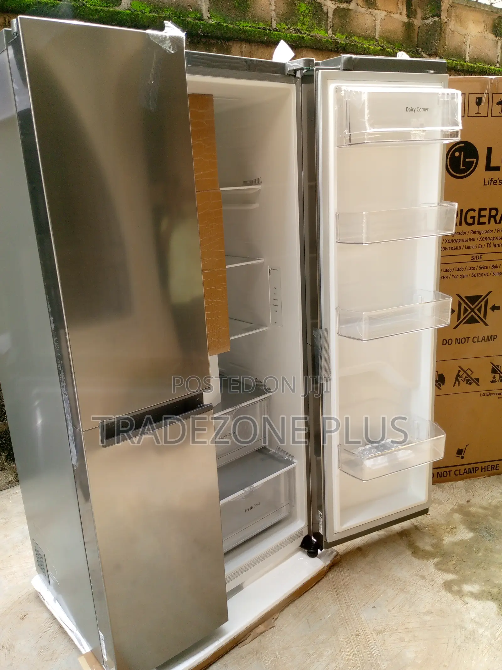 Durable Free Standing 649ltr Hisense Double Door Refrigerat