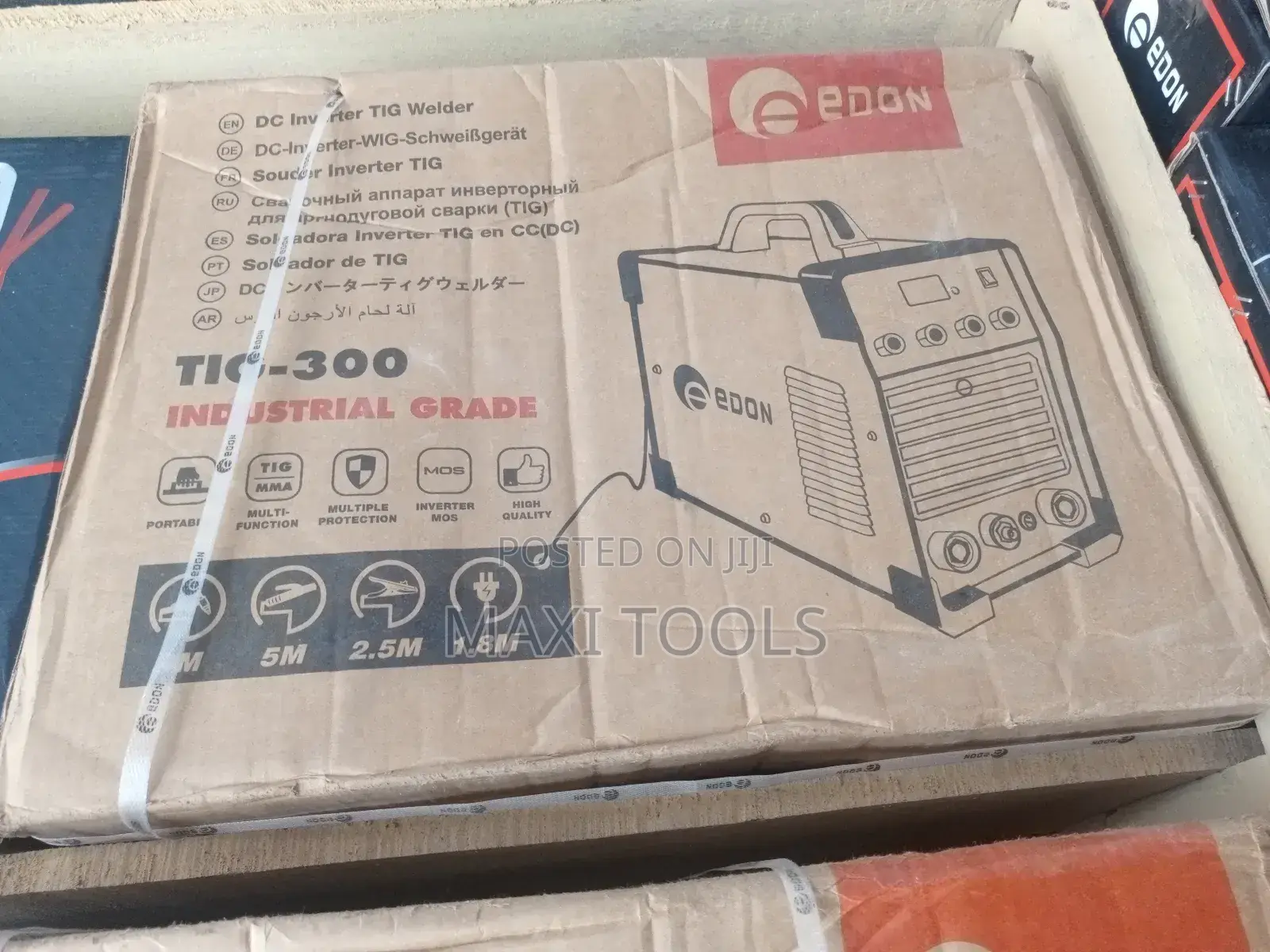 Edon Tig-300 Industrial Grade Heavy Duty