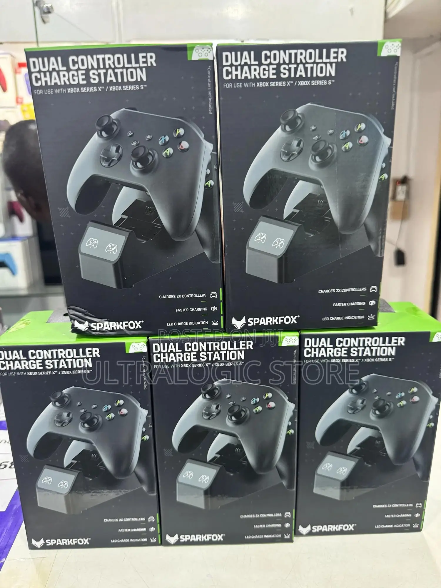 Sparkfox Dual Charge Station for Xbox Series X/S Controller