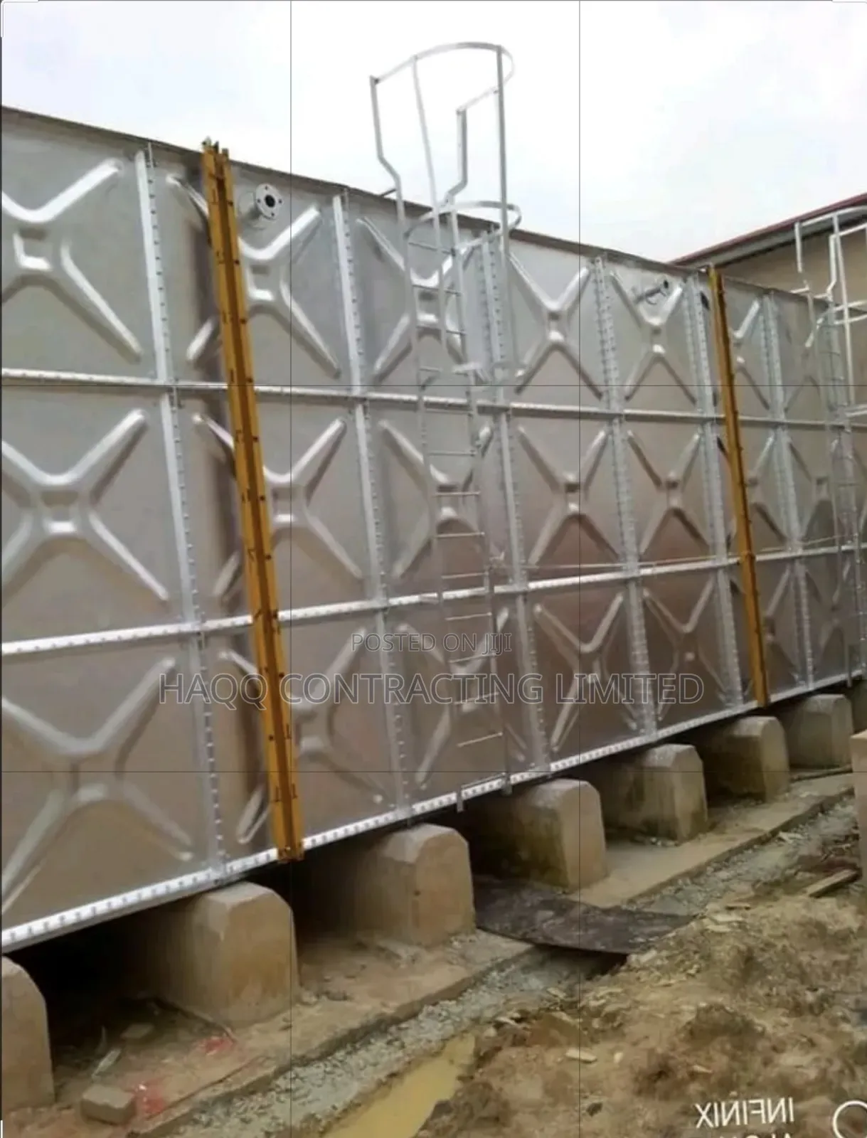 FRP GRP Water Storage Tank Construction