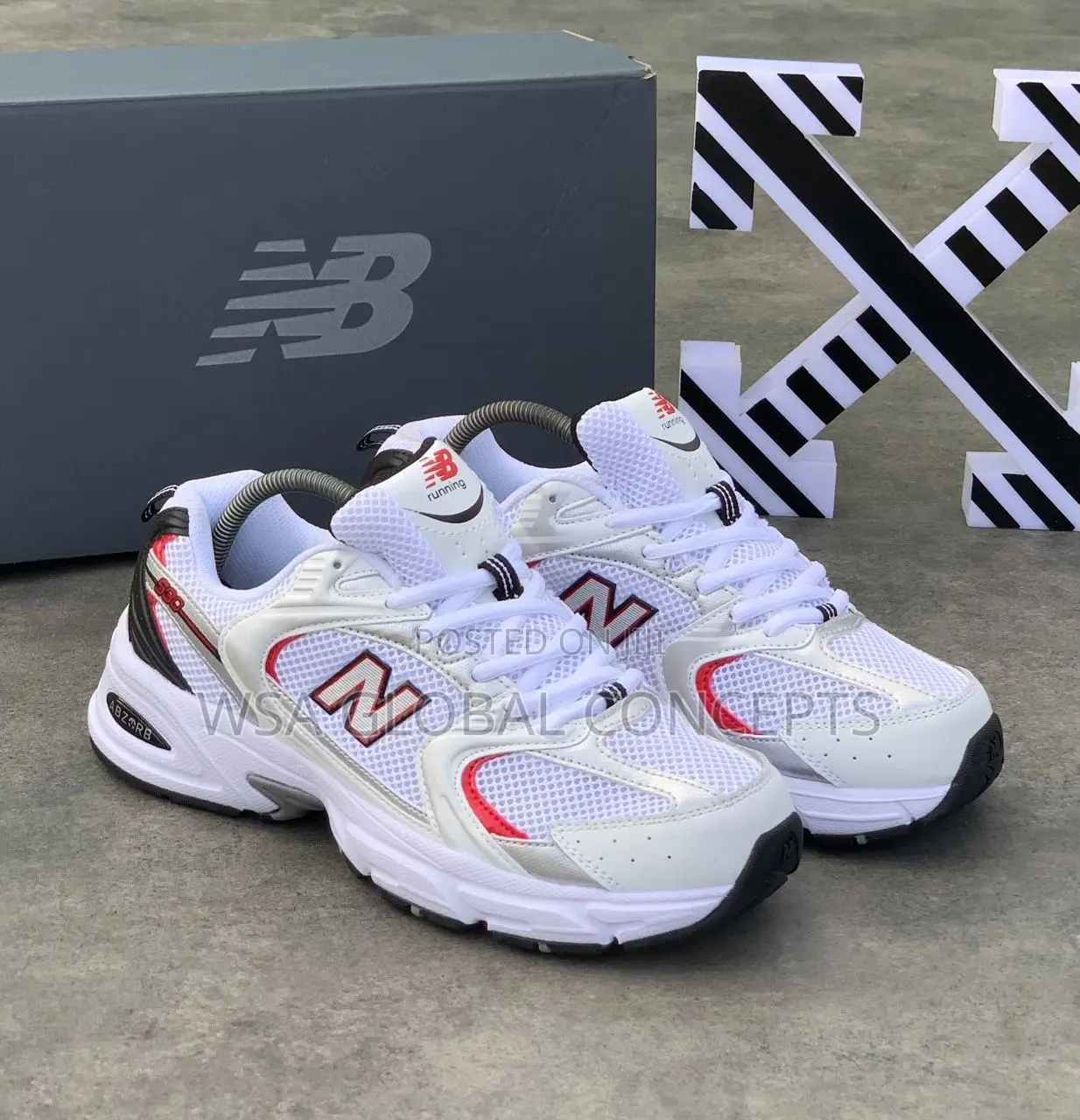 New Balance 530 White/Black