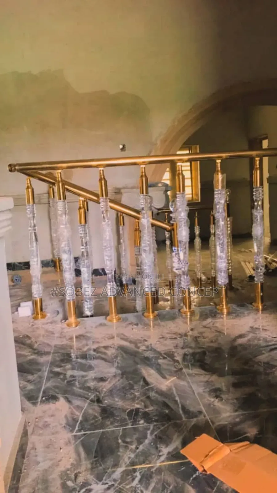 Golden Baluster Hand Rail