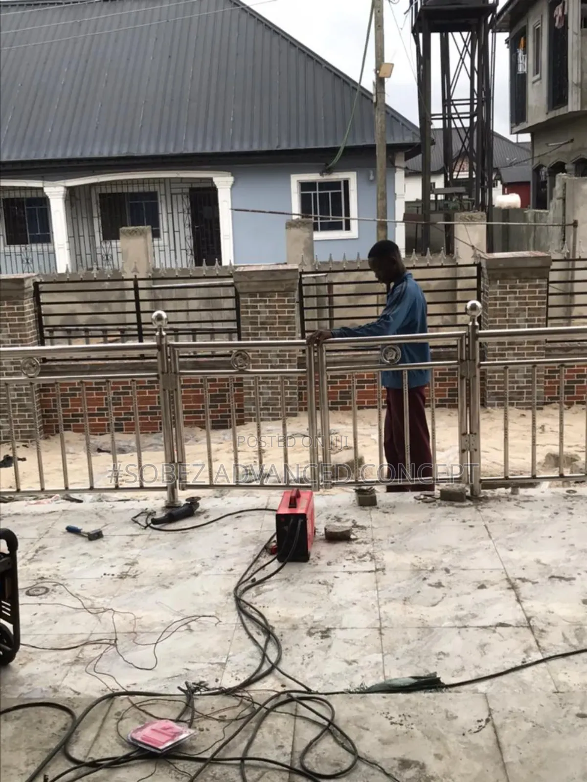 Handrail Fabrication and Installation in Lagos