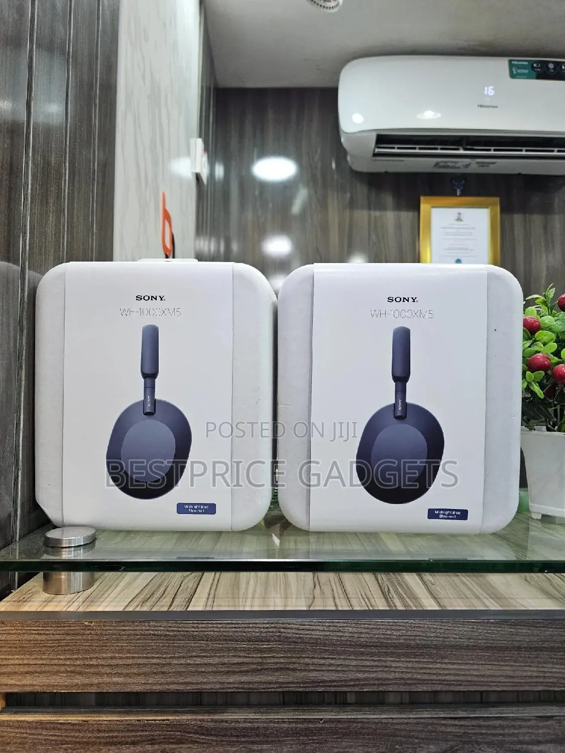 Sony WH-1000XM5 Authentic Headset Blue Colour