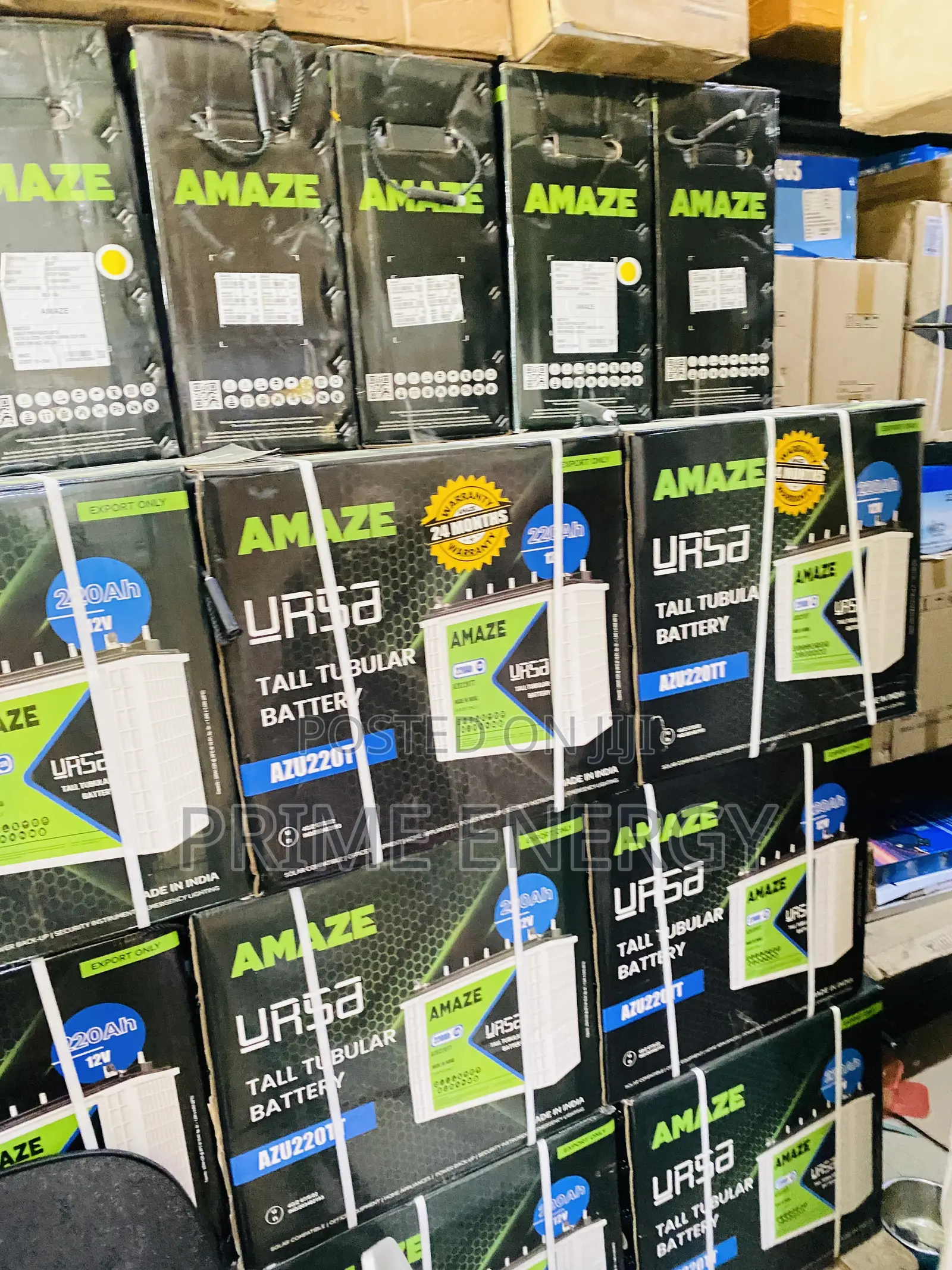 12v/220ah Amaze Tubular Battery