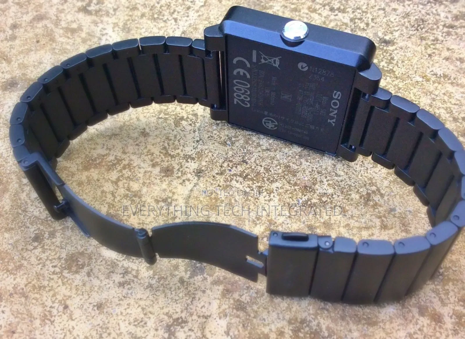 Sony Smart Watch SW2 for Android Bluetooth With Black Metal