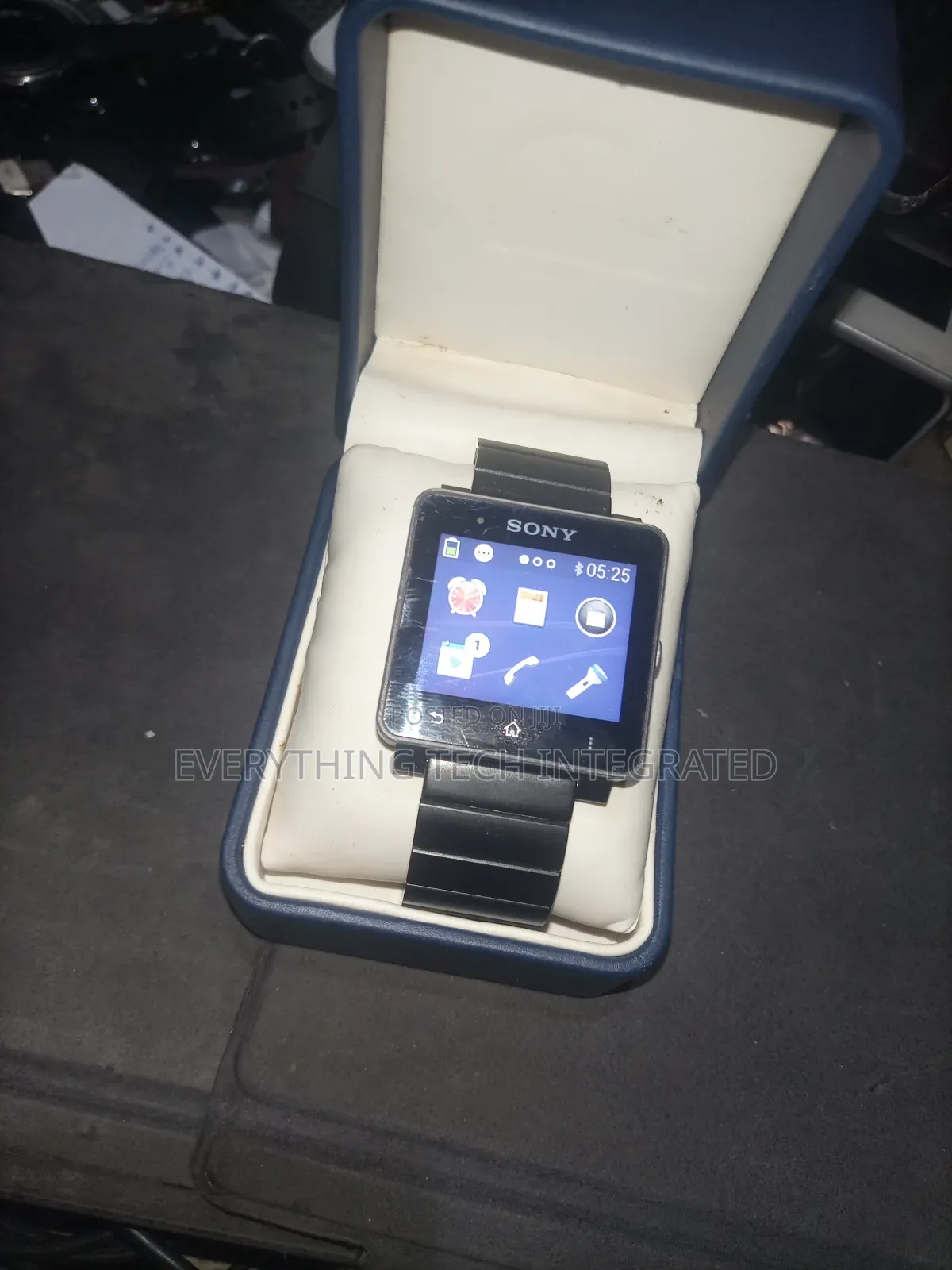 Sony Smart Watch SW2 for Android Bluetooth With Black Metal