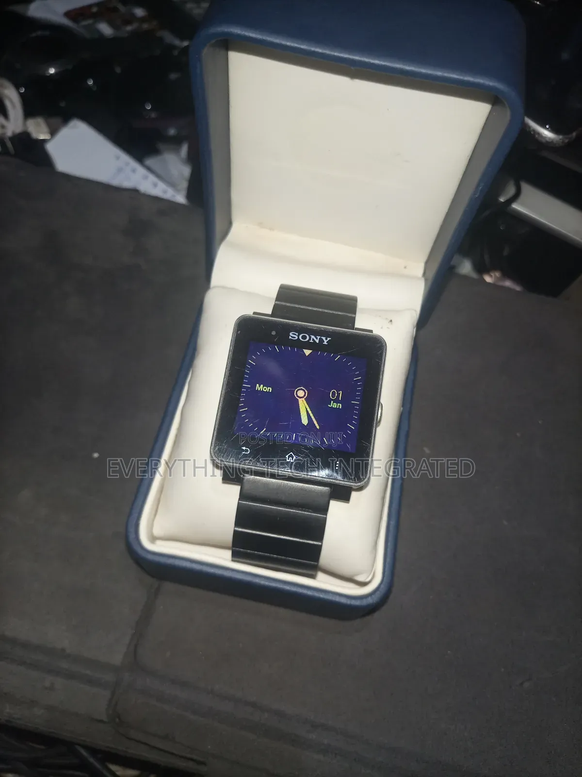Sony Smart Watch SW2 for Android Bluetooth With Black Metal