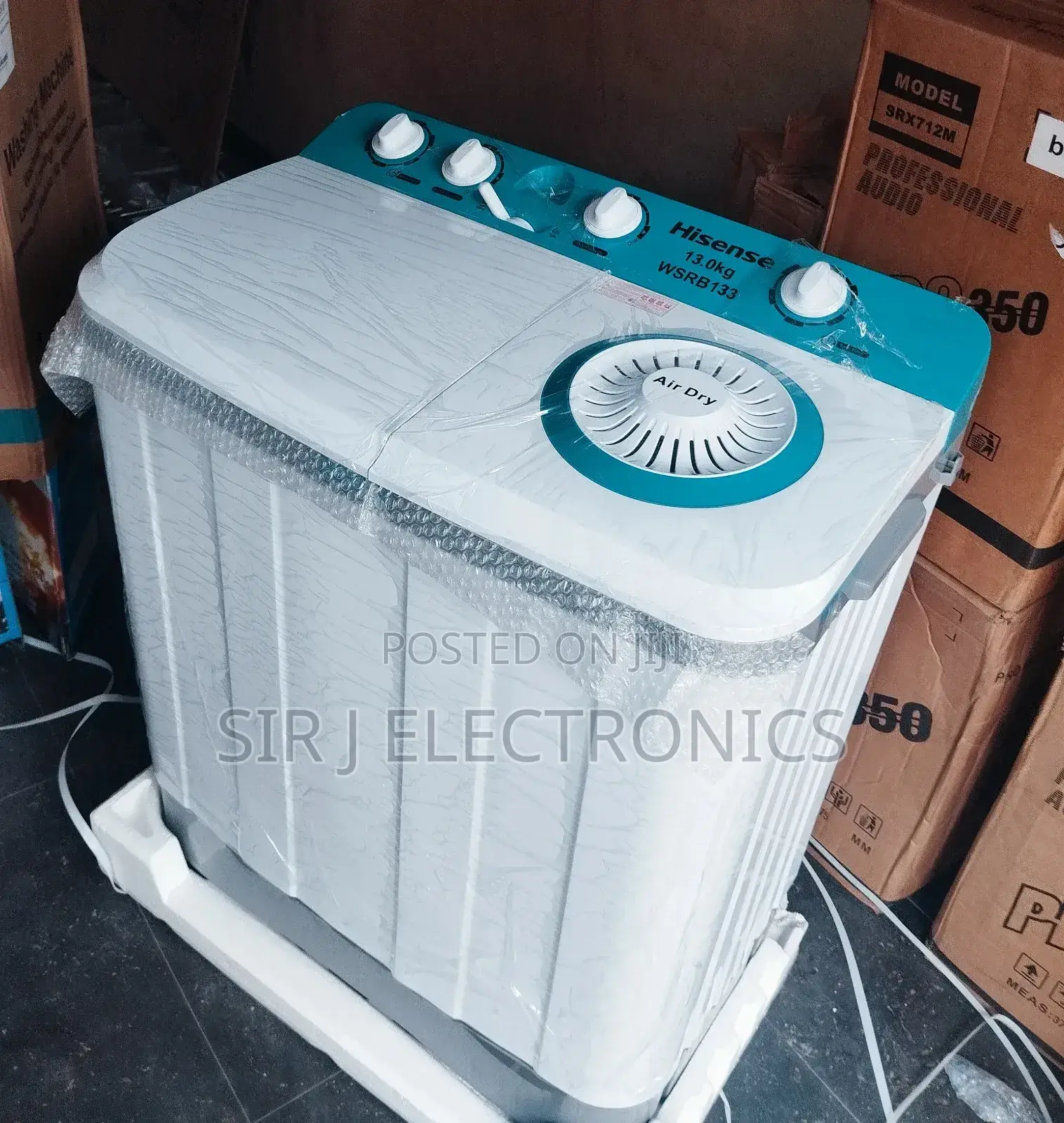 Brand New 13kg Hisense Double Tub Washing Spinning Machine