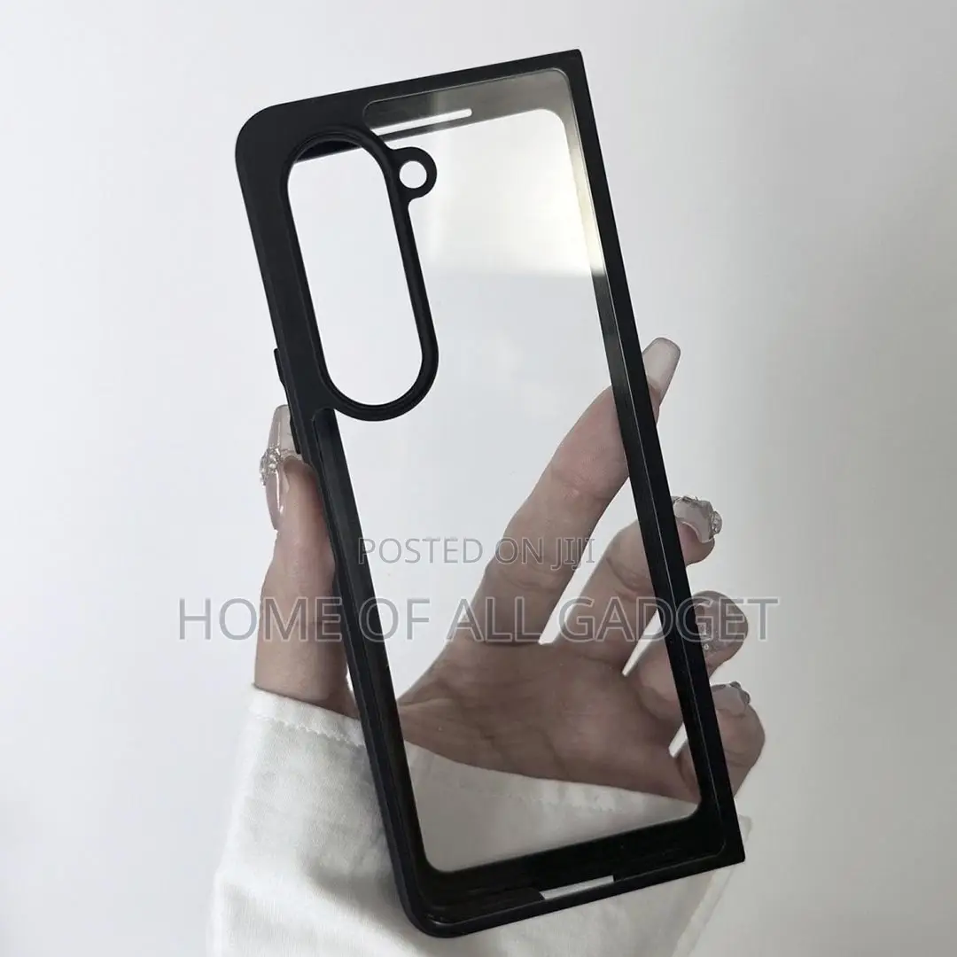 Samsung Galaxy Z Fold 6 Clear TPU + Transparent Phone Case