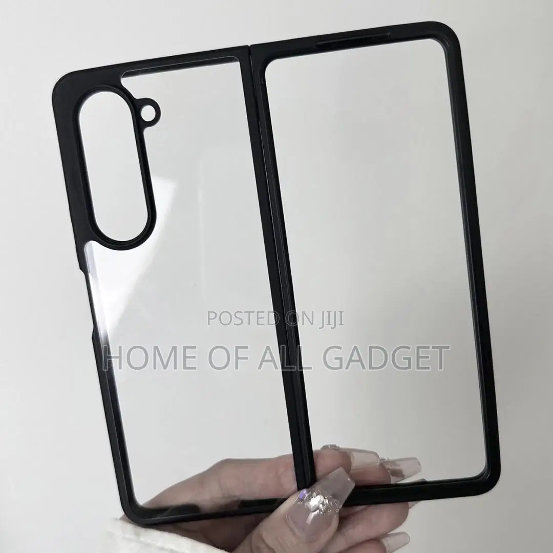Samsung Galaxy Z Fold 6 Clear TPU + Transparent Phone Case