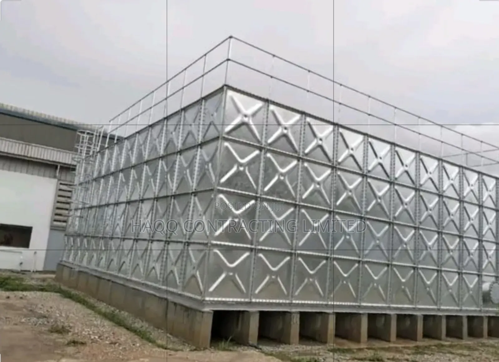 Water Storage Tank Construction/Pressed Steel/GRP/FRP Panels